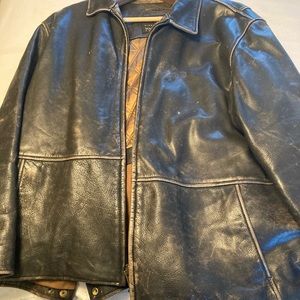 Andrew Marc Mens Leather Jacket